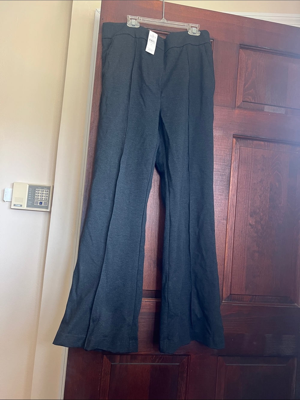 Loft Black Flared Knit Pants